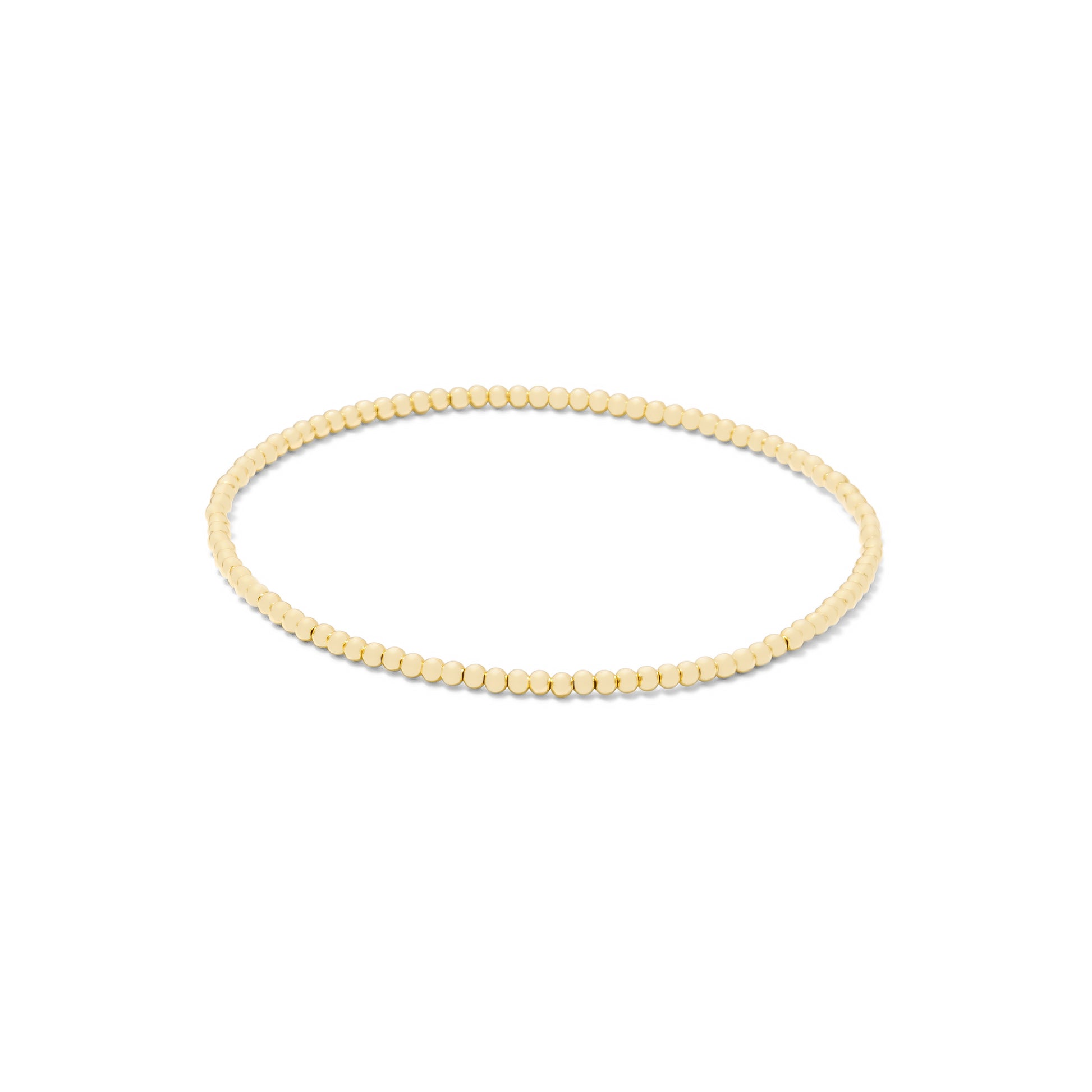 Signature Gold • 2mm Bead Bracelet