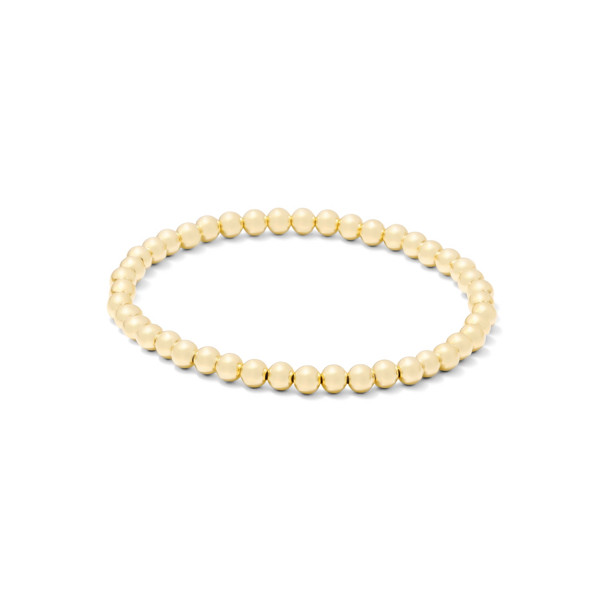 Signature Gold • 4mm Bead Bracelet