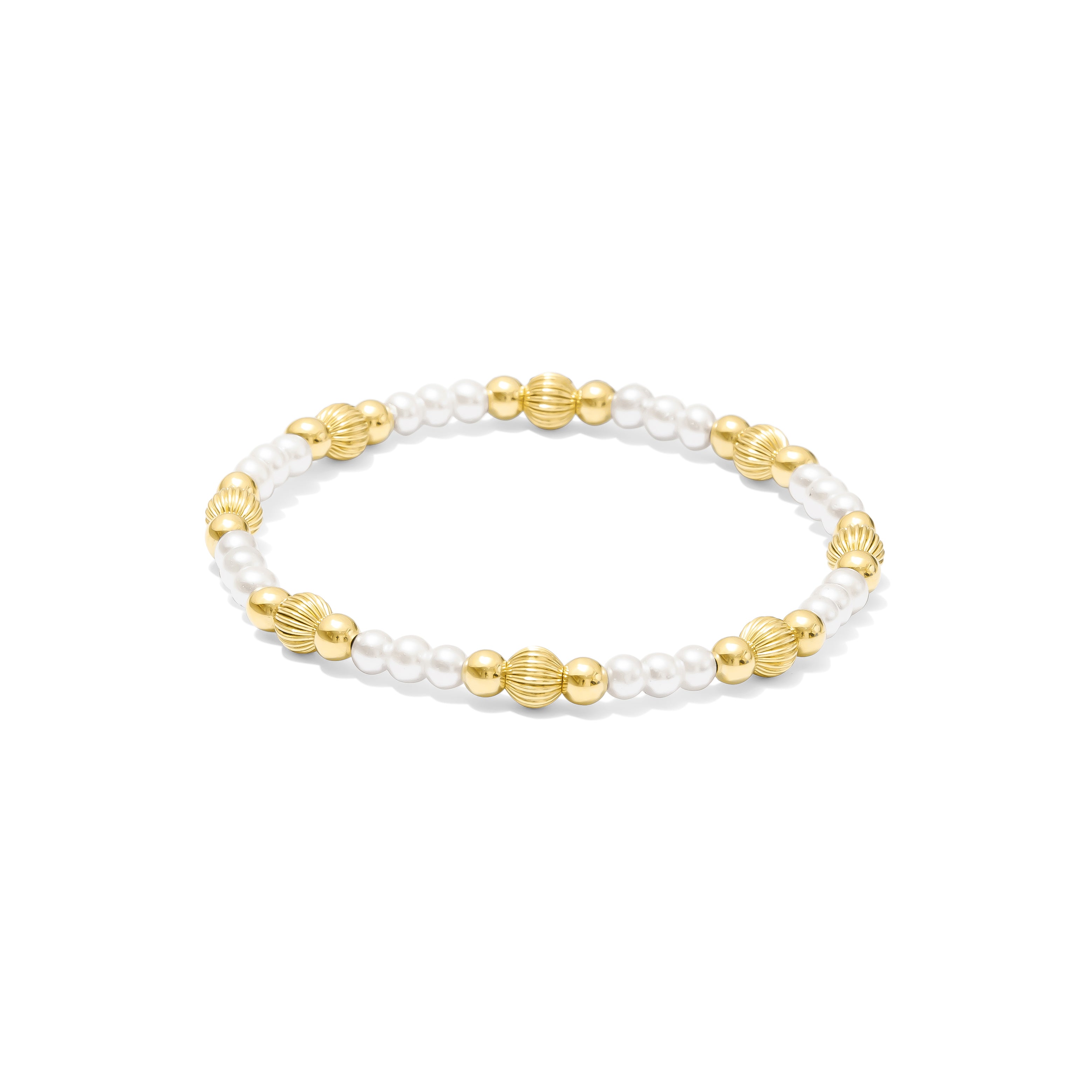 Pearl Collection • Gold and White