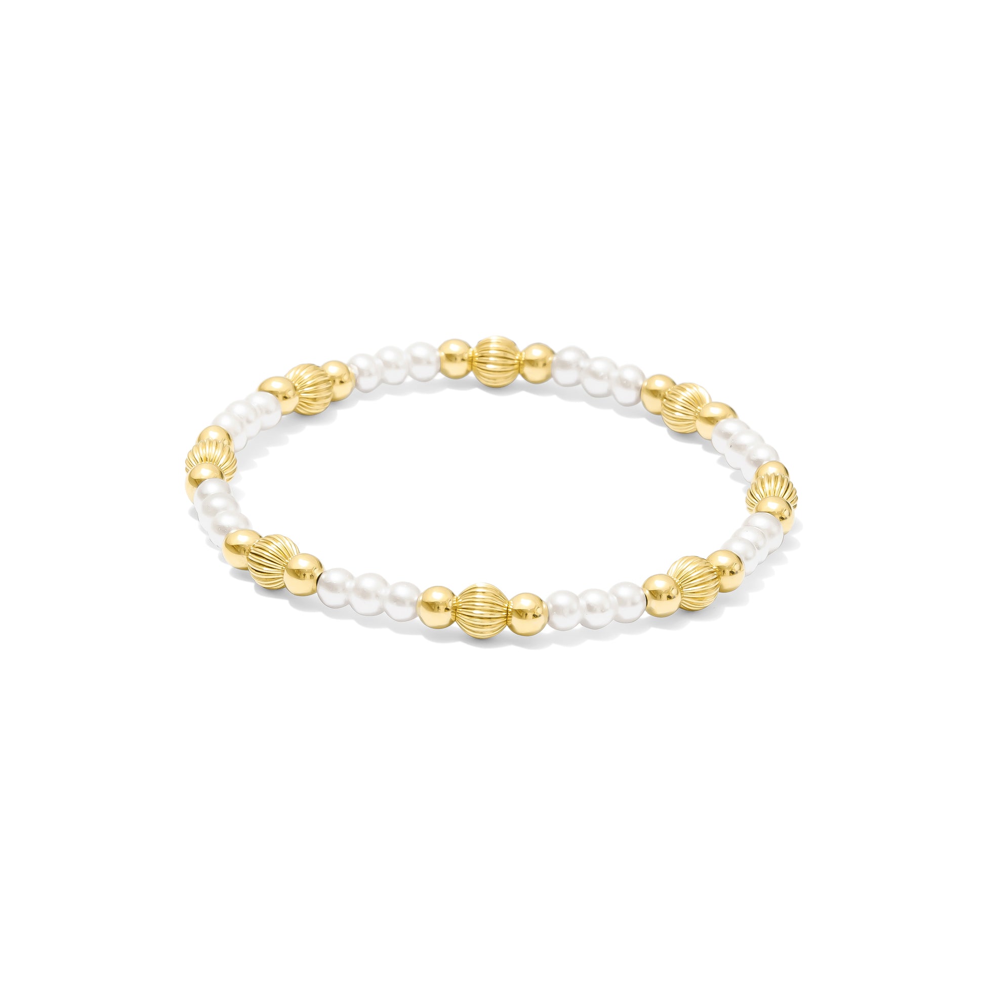 Pearl Collection • Gold and White