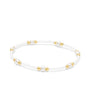 Jules and Bee, Sunshine Pearl Collection, Pearl white