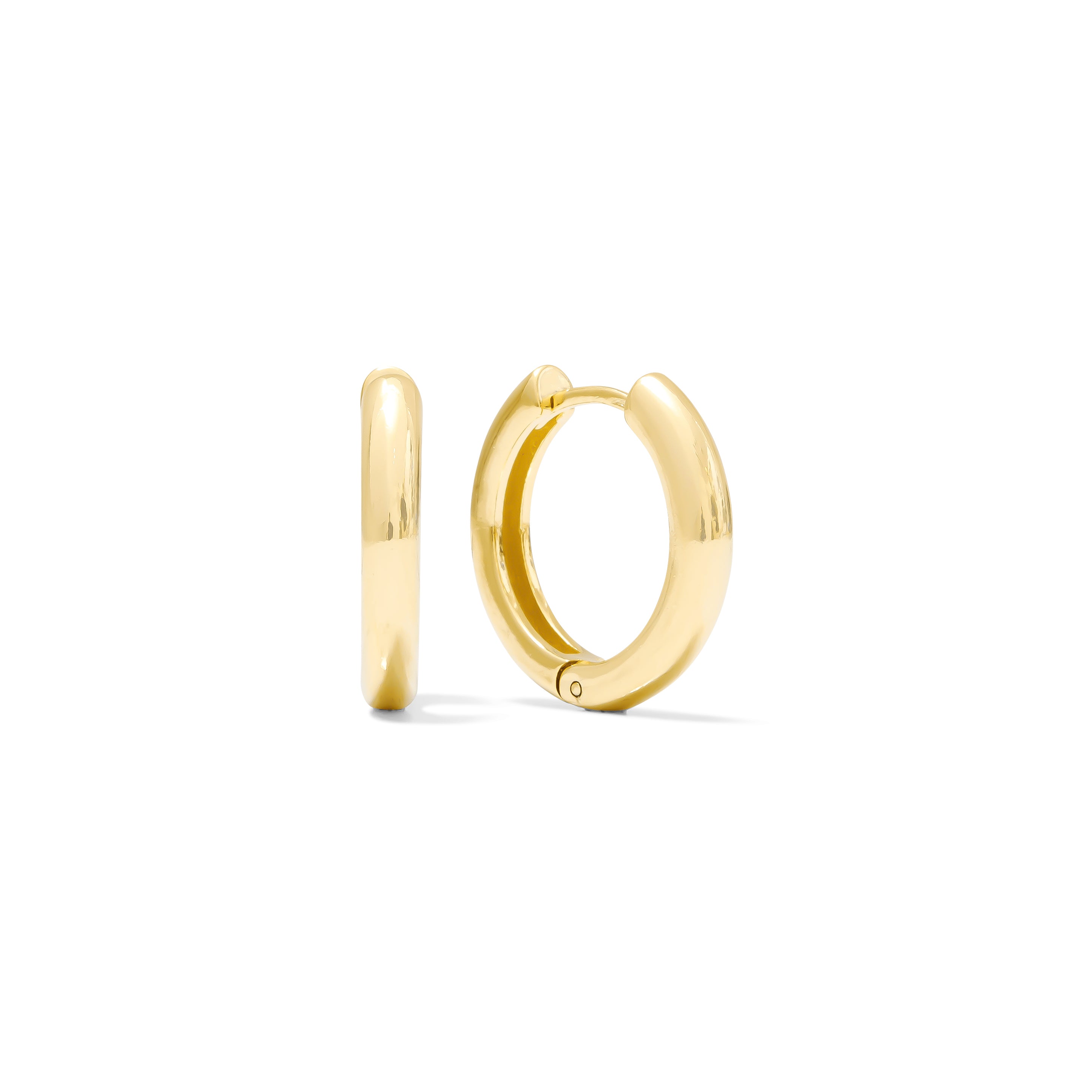 Huggie Clicker • Polished Hoop • Large • 20mm