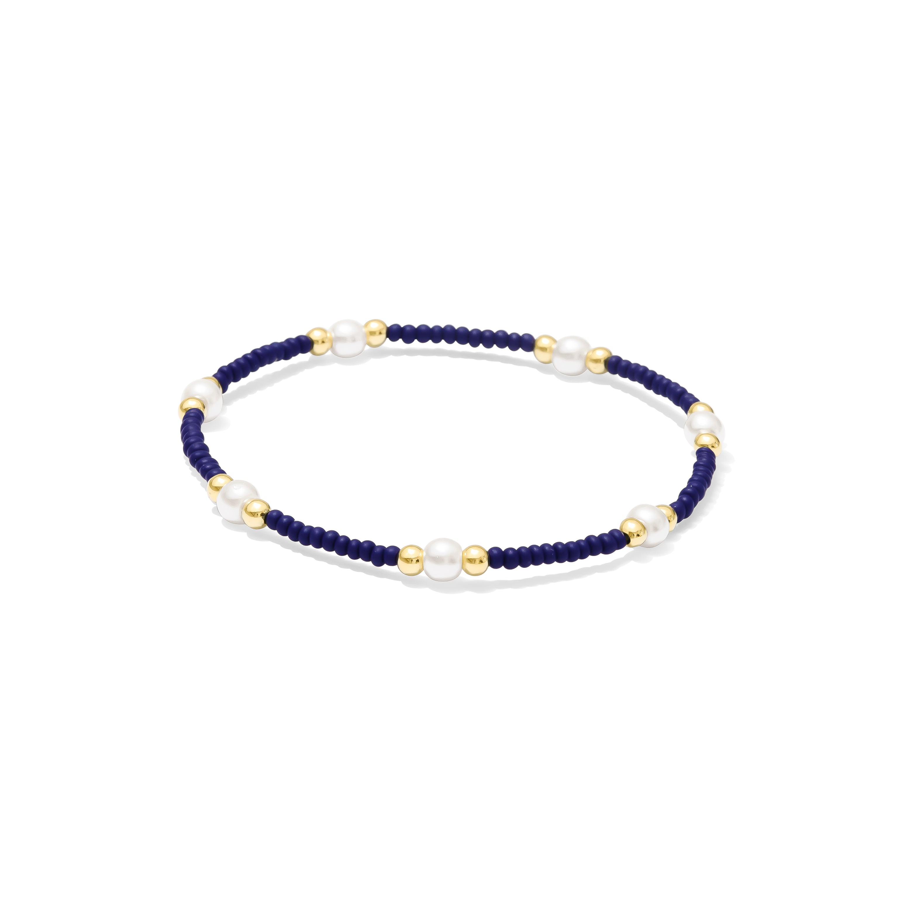Jules and Bee, Sunshine Pearl Collection, Navy Blue