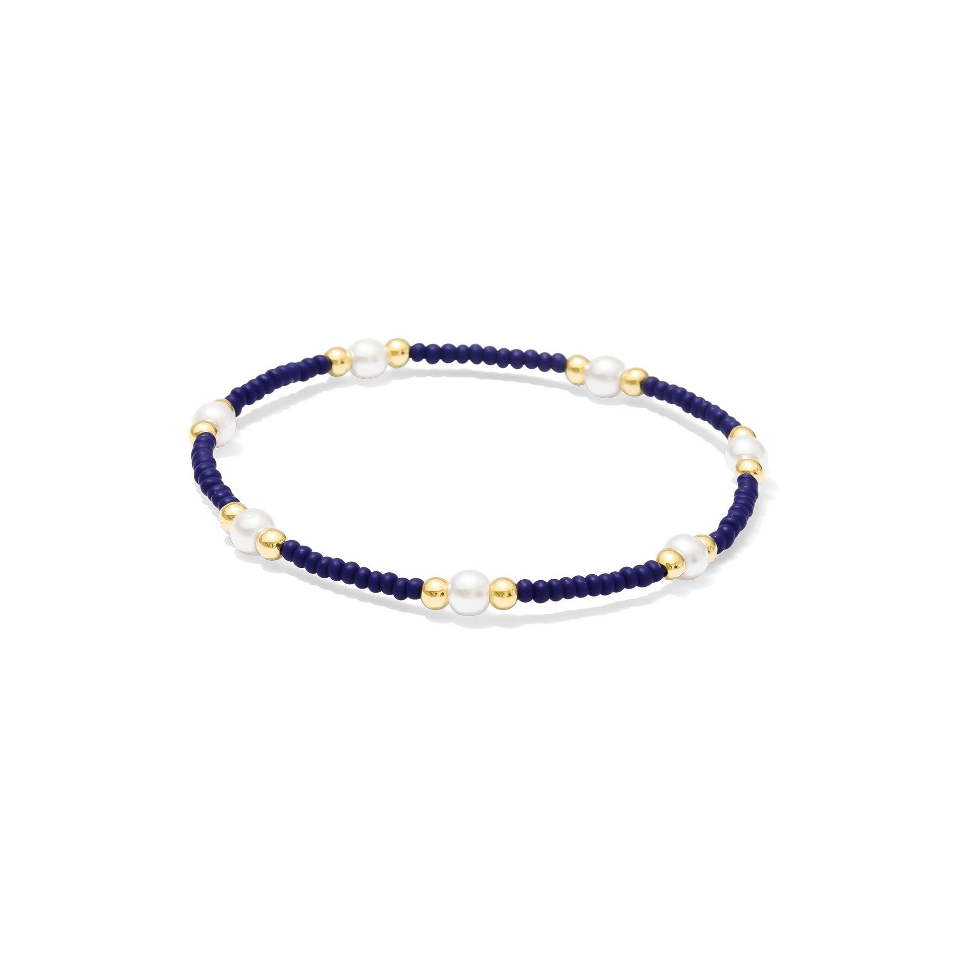 Jules and Bee, Sunshine Pearl Collection, Navy Blue