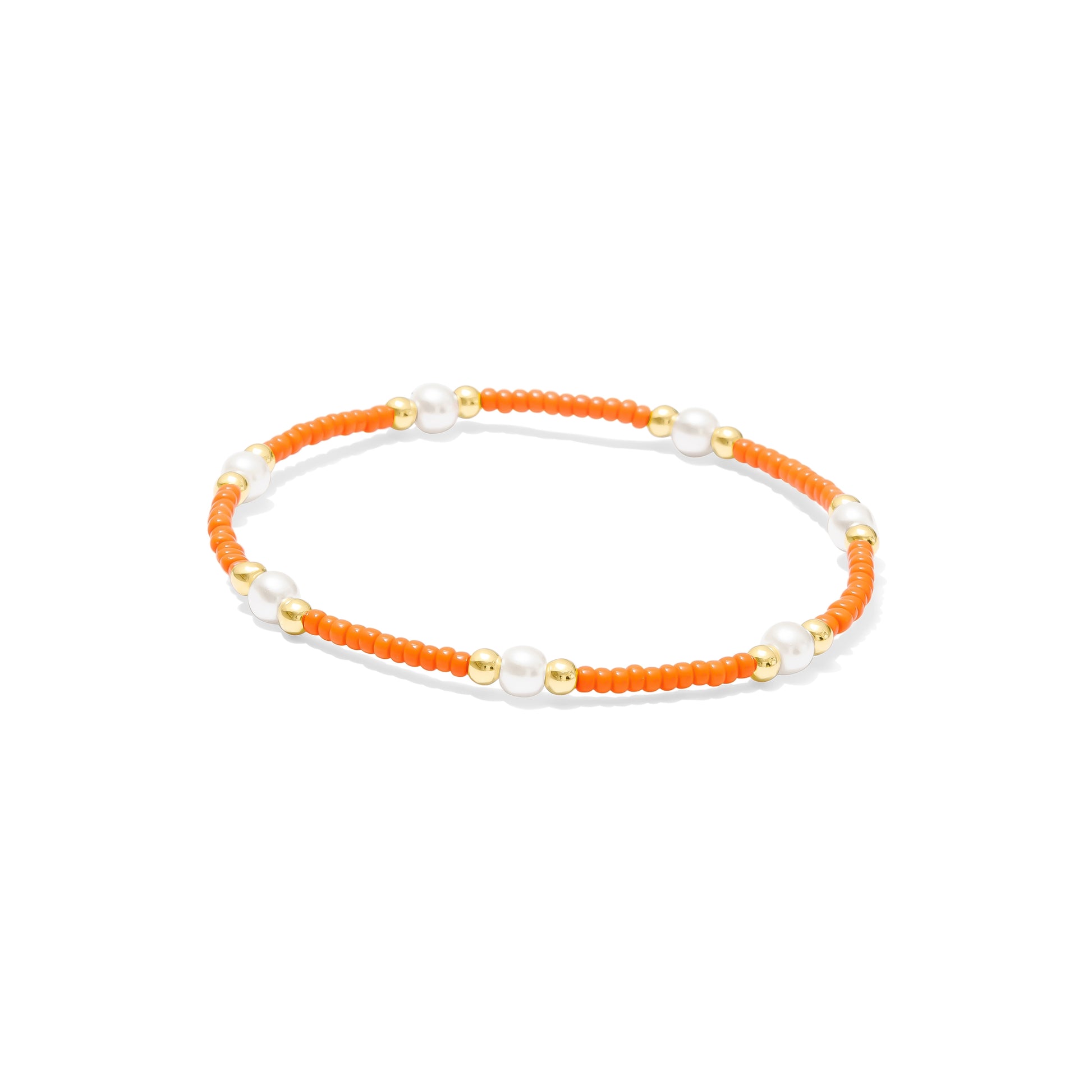 Jules and Bee,  Sunshine Pearl Collection - Sunnyside Orange