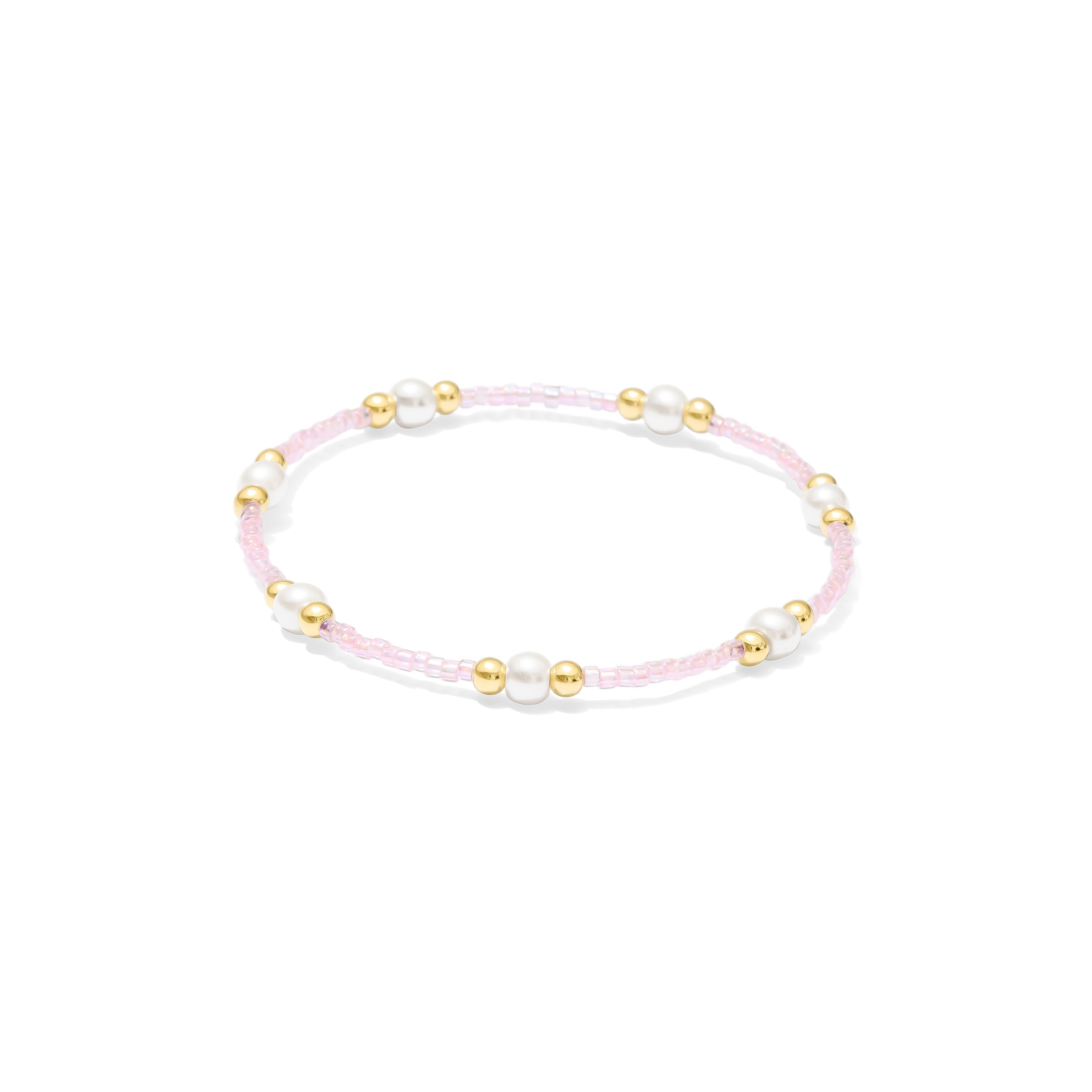 Jules and Bee, Sunshine Pearl Collection, Light Pink
