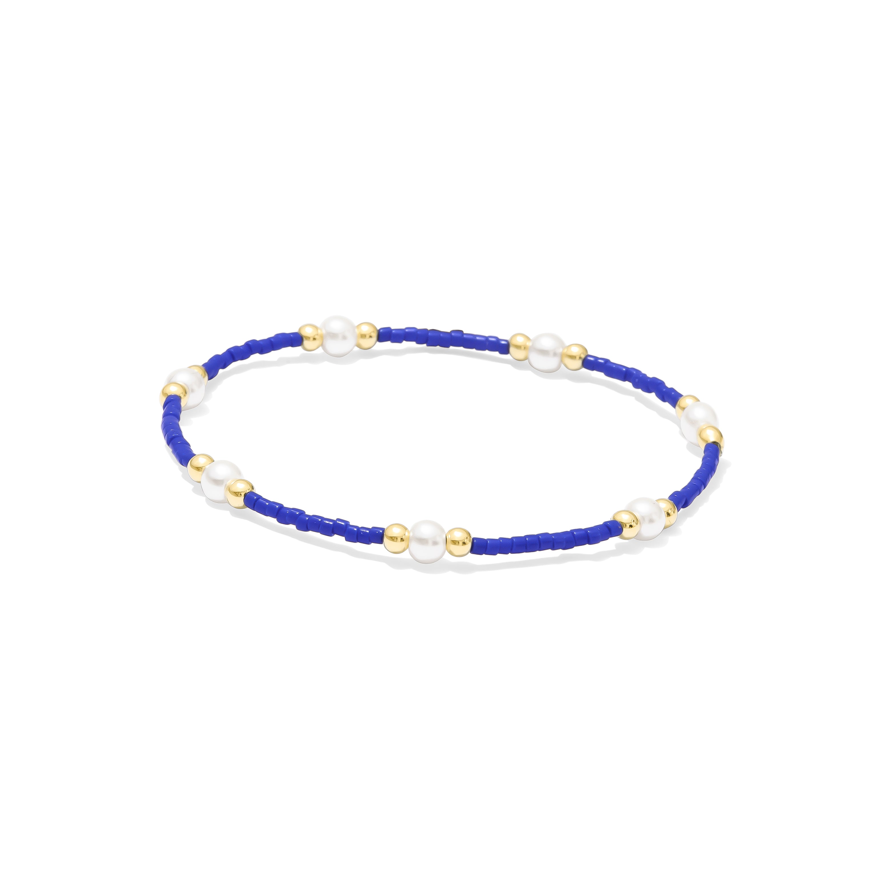 Jules and Bee, Sunshine Pearl Collection, Royal Blue
