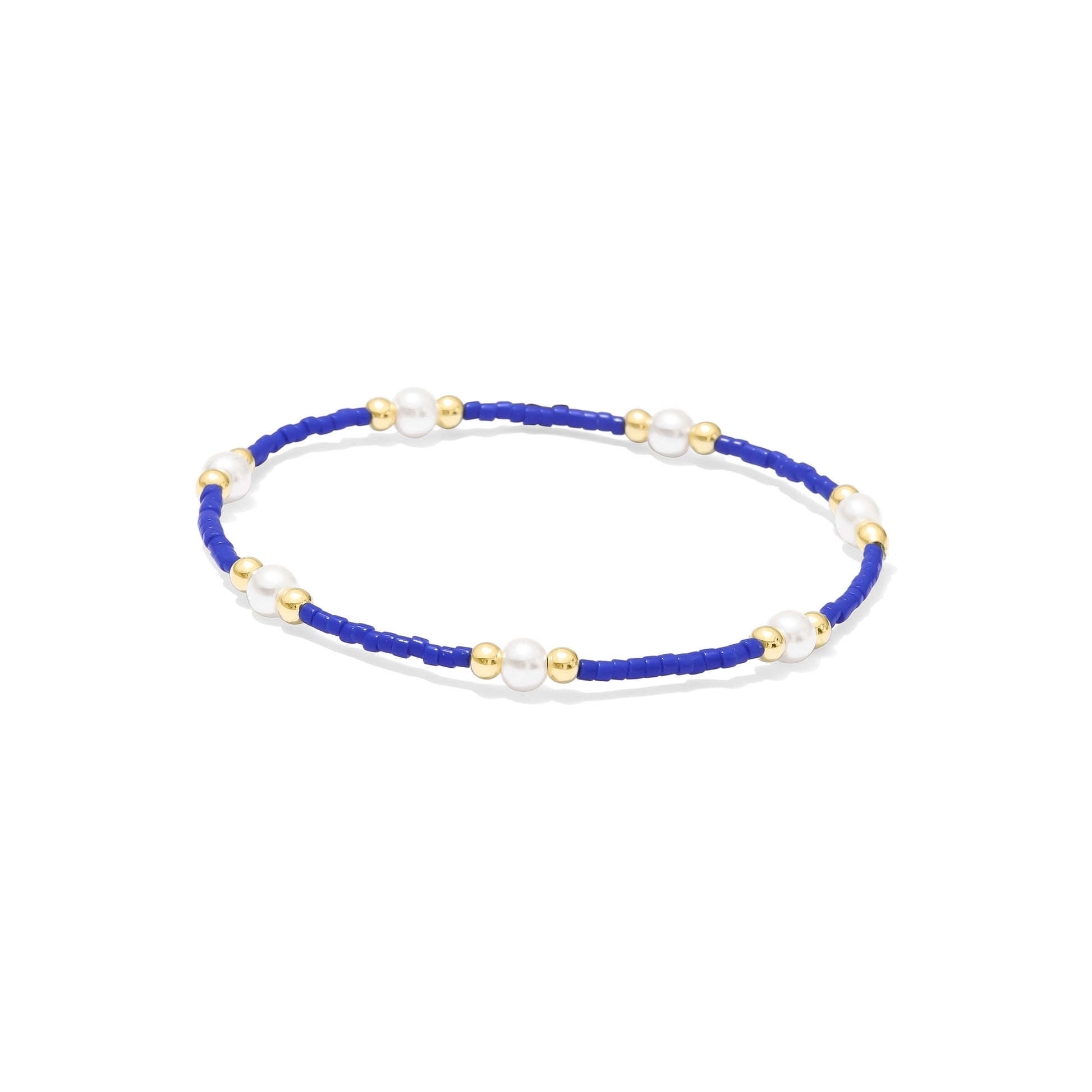 Jules and Bee, Sunshine Pearl Collection, Royal Blue