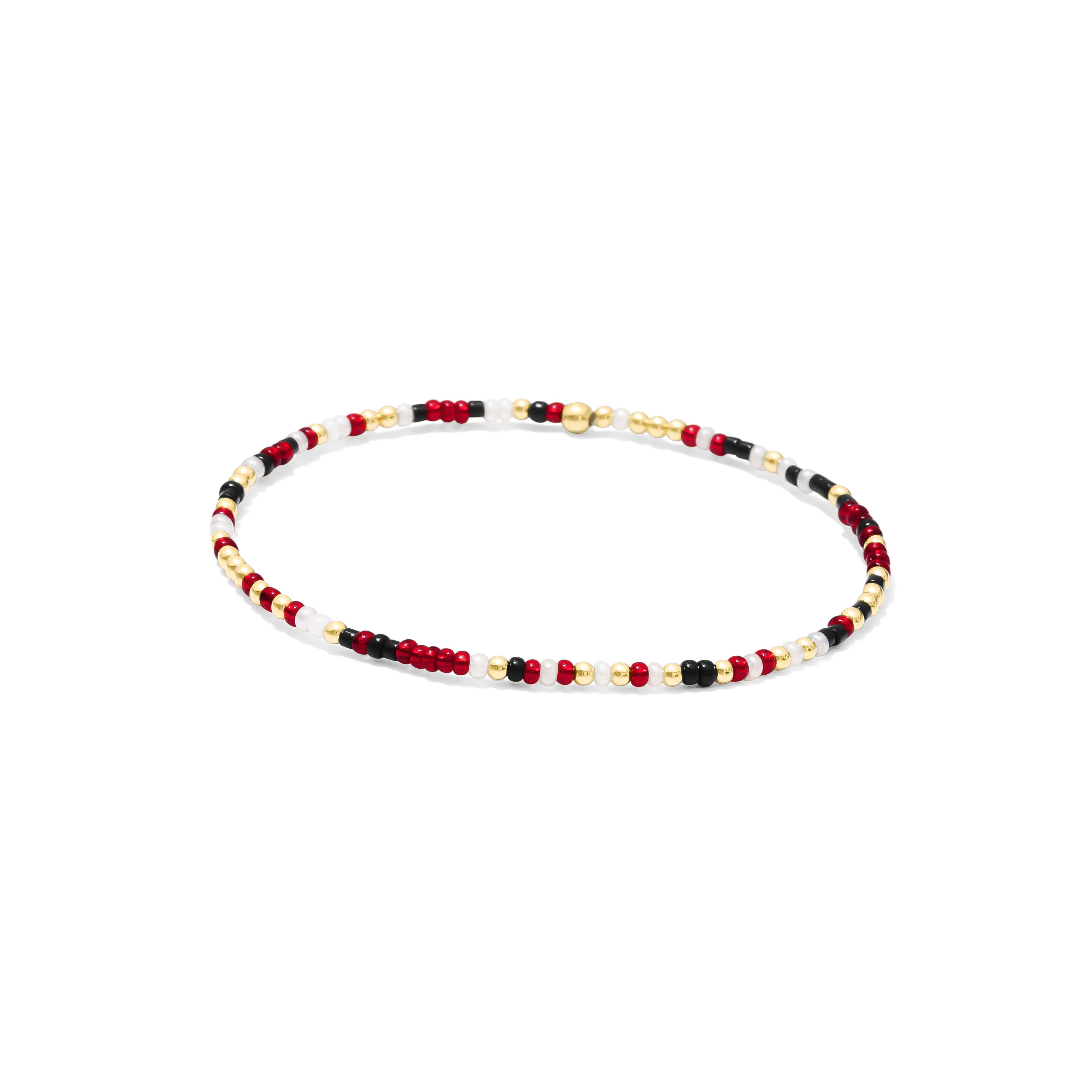 Jules and Bee,  Ella Collection, Black Red White mix